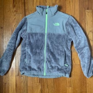 Kid Gray North Face Jacket
